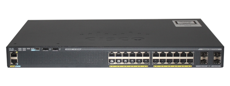 WS-C2960X-24TS-L] Cisco Catalyst 2960-X ราคา Catalyst WS-C2960X-24TS-L 24  port 1G, 4 x 1G SFP, LAN Base Switch / Hub