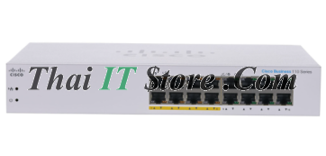 CBS110-16PP-EU Unmanaged 16x 10/100/1000 ports, 8 port support PoE with 64W