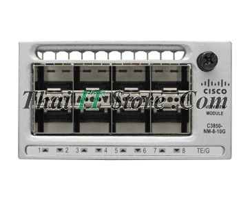 Catalyst 3850 8 x Gigabit Ethernet/8 x 10 Gigabit Ethernet network module