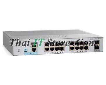 [WS-C2960L-16TS-LL] Cisco Catalyst 2960L 16 port 10/100/1000 Ethernet ports, 2 x 1G SFP