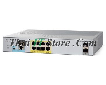 [WS-C2960L-8PS-LL] Cisco Catalyst 2960L 8 port 10/100/1000 Ethernet PoE+ ports, 2 x 1G SFP