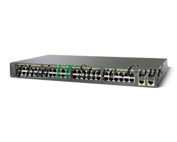 ขาย Cisco Catalyst 2960 Plus 48 Port 10/100 PoE Uplink 2x1GET/SFP LAN Lite [WS-C2960+48PST-S] ราคาถูก