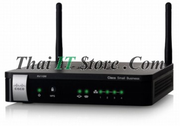 ขาย Cisco SMB RV110W Wireless-N VPN Firewall [RV110W-E-G5-K9] ราคาถูก