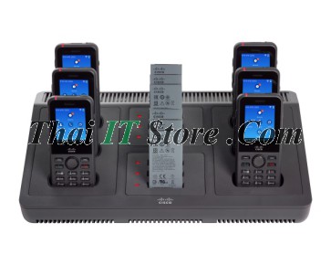 Wireless IP Phone 8821 and 8821-EX Multi Charger Only