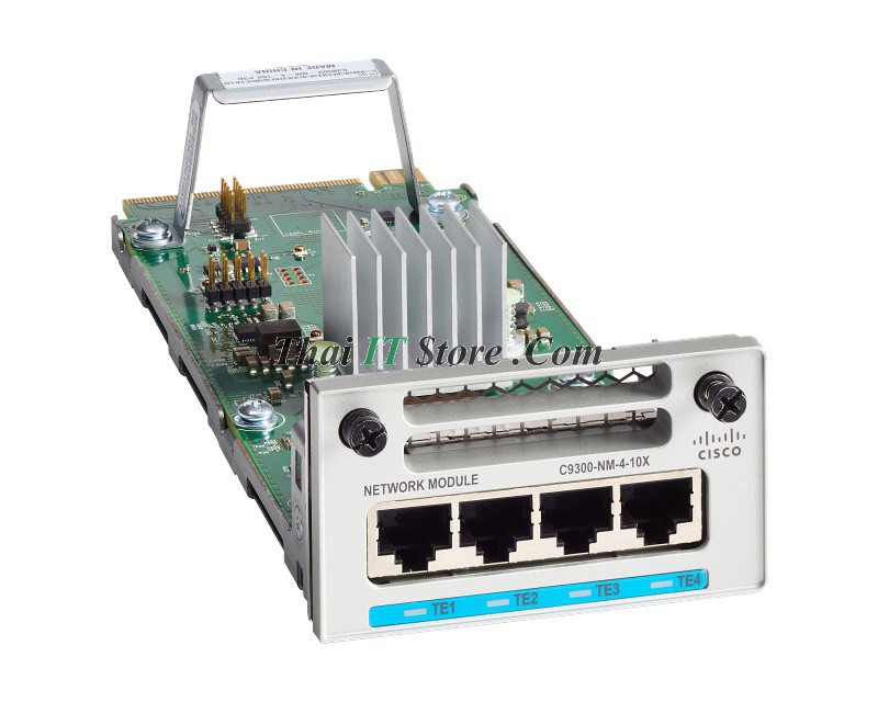 [C9300NM4M] Cisco Catalyst 9300 ราคา Catalyst 9300 4 x mGig Network Module Network Modules