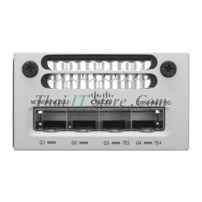 Catalyst 3850 4 x Gigabit Ethernet / 2 x 10 Gigabit Ethernet network module