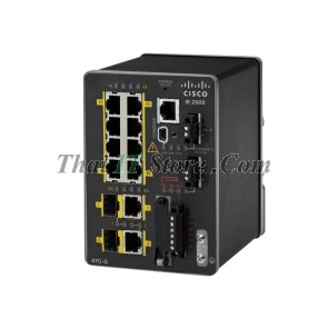 IE 2000 8 FE copper, 2 GE combo uplink with 1588, Base