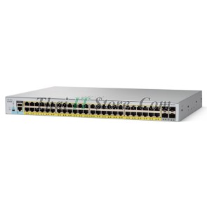 [WS-C2960L-48PS-AP] Cisco Catalyst 2960L 48 port 10/100/1000 Ethernet PoE+ ports, 4 x 1G SFP