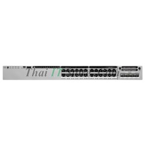 Catalyst 3850 24 10/100/1000 Ethernet 435W PoE+ ports, 715WAC power supply, IP Services