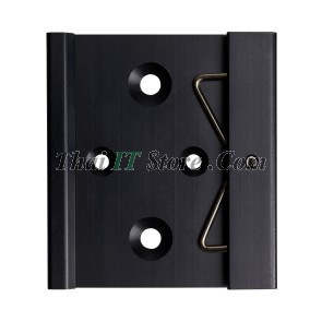 Din-rail clip for vertical or horizontal mounting