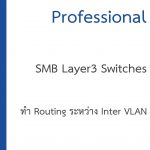 วิธีทำ Routing ระหว่าง Interface VLAN Cisco Layer3 Switch